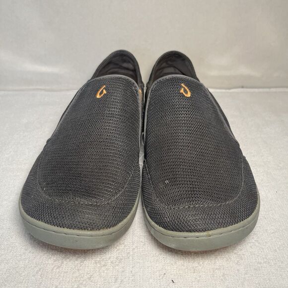 OluKai Nohea Mesh Slip On Sneakers Casual Comfort Shoes Gray Men 8.5 - Picture 2 of 9